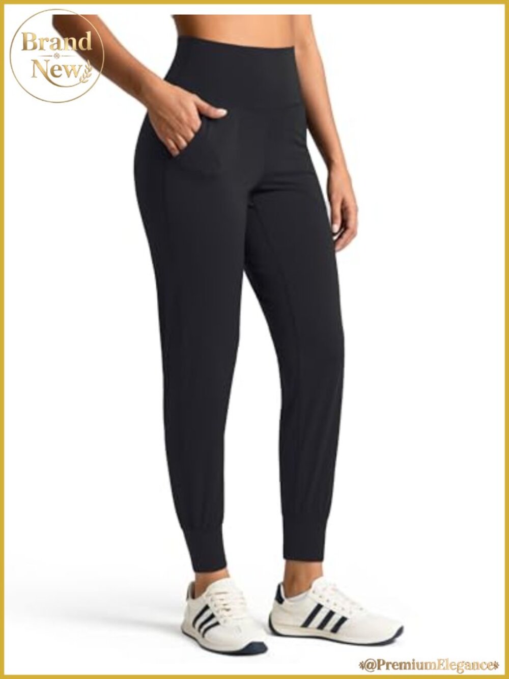 High Waisted Joggers with Pockets Full Length Sweatpants Lounge Pants